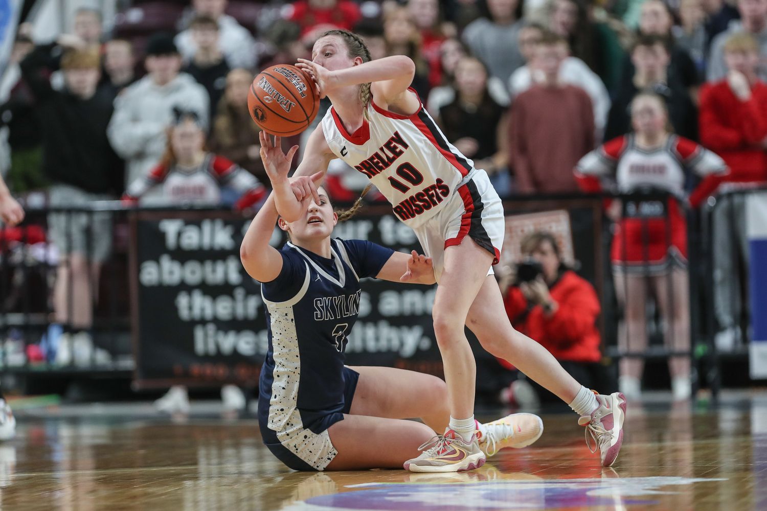 shelley skyline idaho girls basketball state championship 2024 Orr36